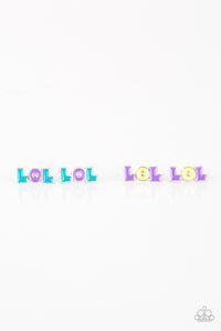 Starlet Shimmer Earrings "LOL"